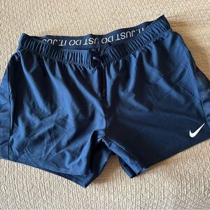 Blue Nike Dri-Fit Shorts